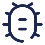 Bug Minimalistic SVG Icon